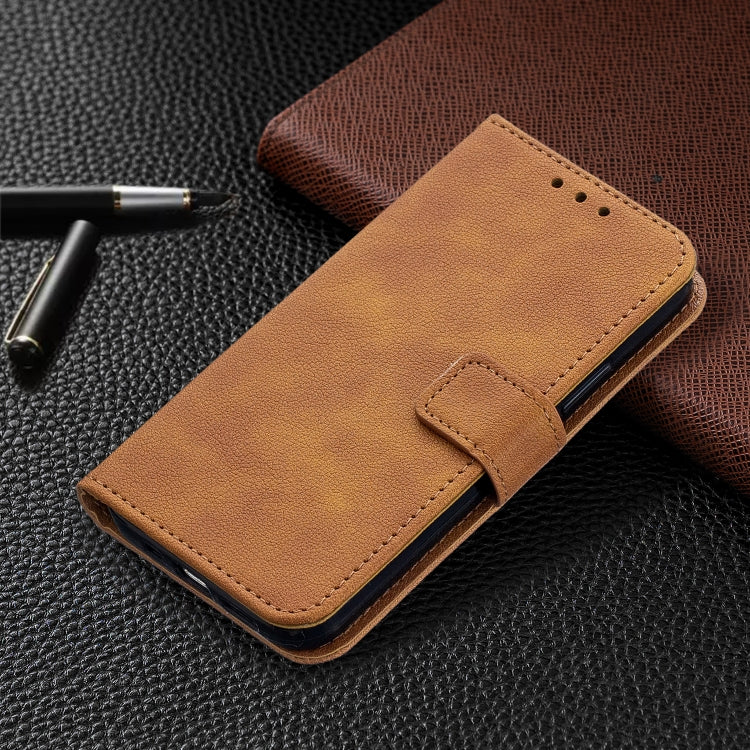 For iPhone 13 Pro Longan Texture Horizontal Flip PU Leather Case with Holder & Card Slots & Wallet & Photo Frame