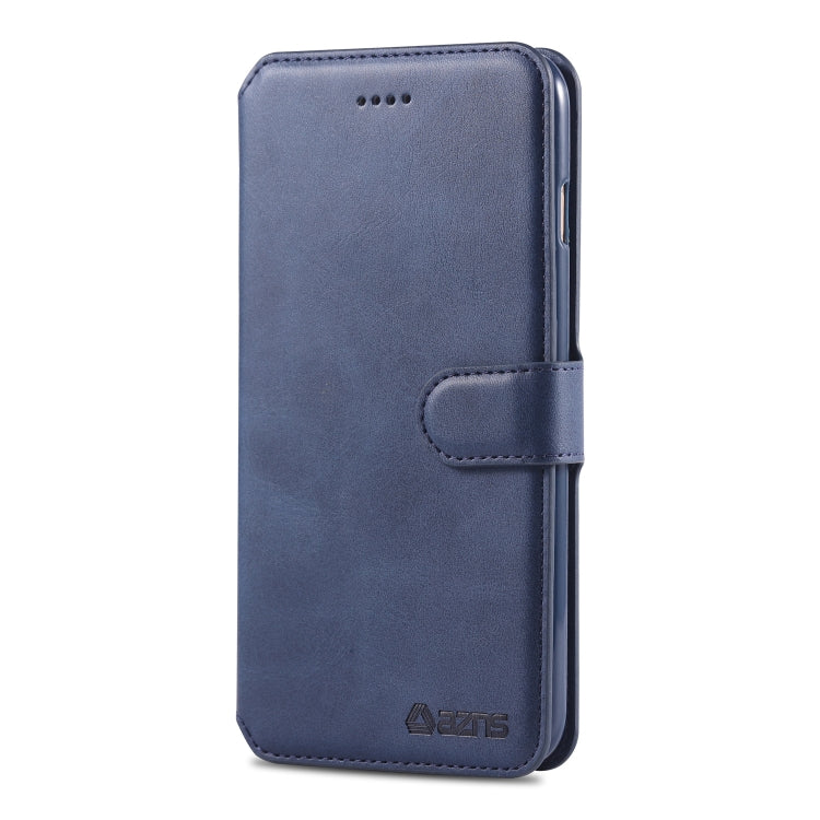 For iPhone 6 / 6s AZNS Calf Texture Magnetic Horizontal Flip PU Leather Case with Holder & Card Slots & Photo Frame