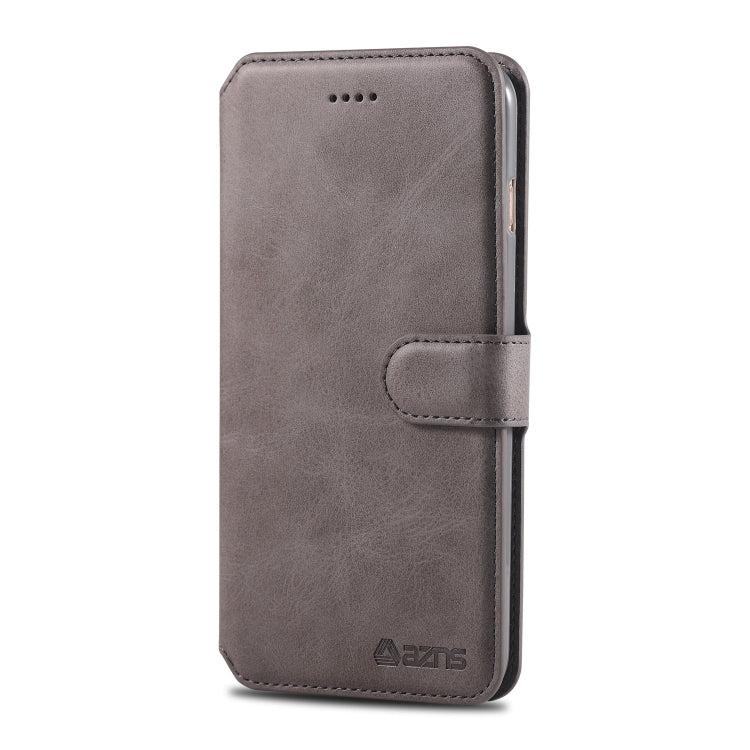 For iPhone 7 Plus / 8 Plus AZNS Calf Texture Magnetic Horizontal Flip PU Leather Case with Holder & Card Slots & Photo Frame