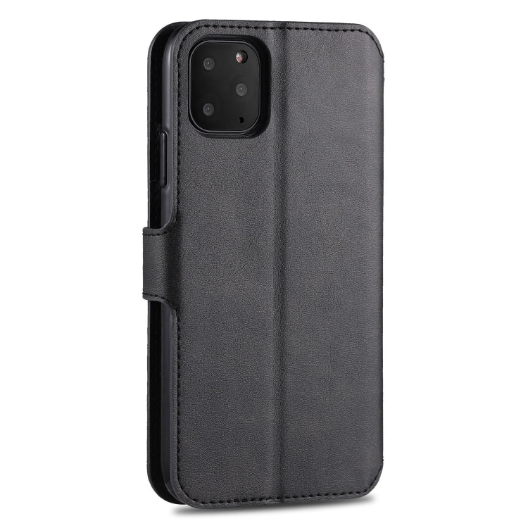 For iPhone 11 Pro Max AZNS Calf Texture Magnetic Horizontal Flip PU Leather Case with Holder & Card Slots & Photo Frame