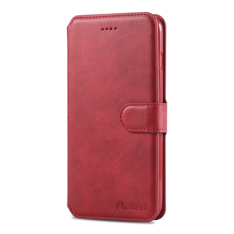 For iPhone 6 Plus / 6s Plus AZNS Calf Texture Magnetic Horizontal Flip PU Leather Case with Holder & Card Slots & Photo Frame