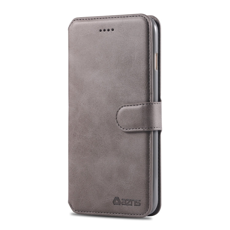 For iPhone 6 Plus / 6s Plus AZNS Calf Texture Magnetic Horizontal Flip PU Leather Case with Holder & Card Slots & Photo Frame