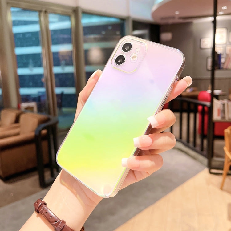 For iPhone 11 Colorful Electroplating PC Protective Case