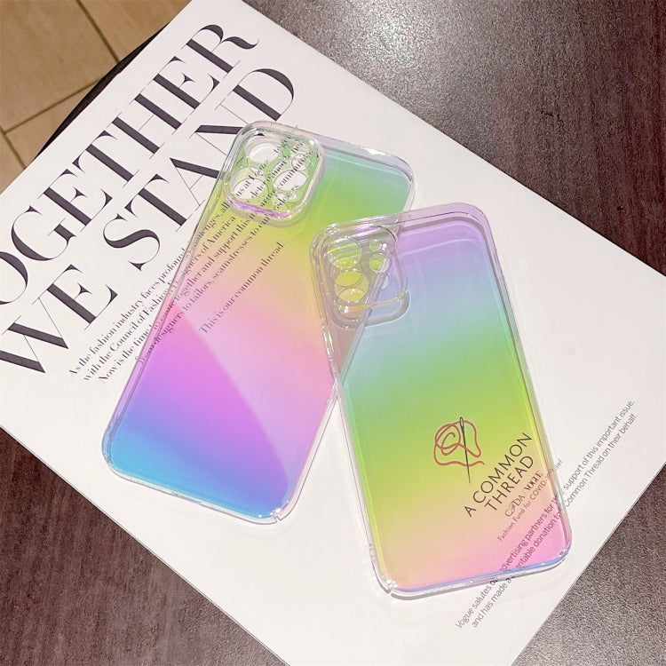 For iPhone 11 Colorful Electroplating PC Protective Case