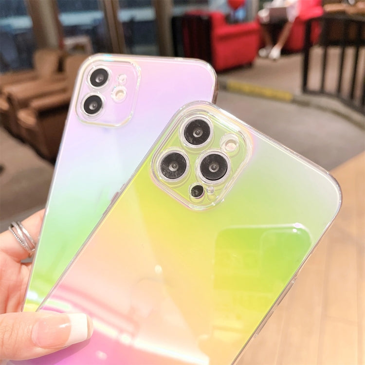 For iPhone 12 mini Colorful Electroplating PC Protective Case