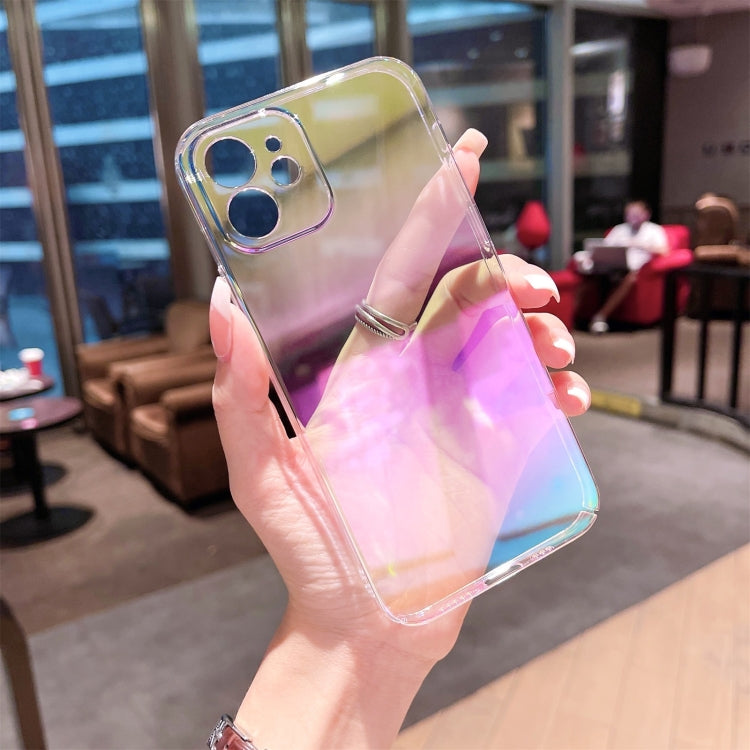 For iPhone 12 Pro Colorful Electroplating PC Protective Case