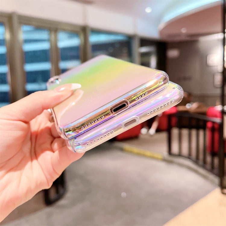 Colorful Electroplating PC Protective Case For iPhone 8 Plus / 7 Plus