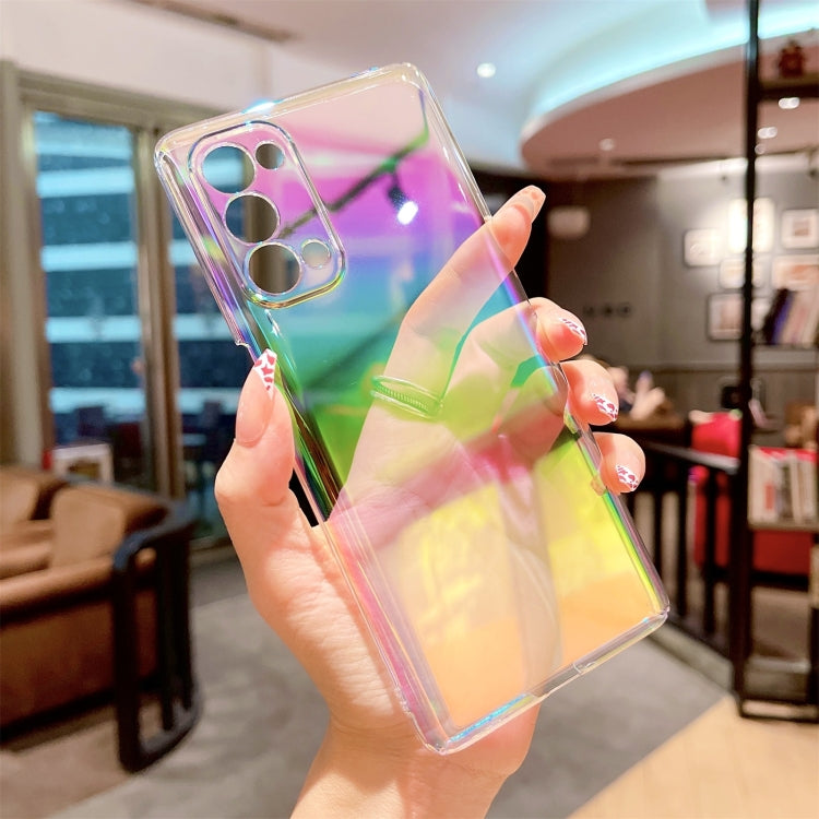 For OPPO Reno5 Pro 5G Colorful Electroplating PC Protective Case