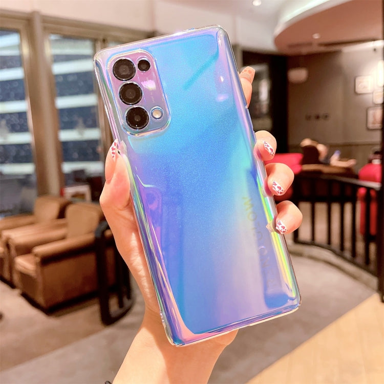 For OPPO Reno5 Pro 5G Colorful Electroplating PC Protective Case