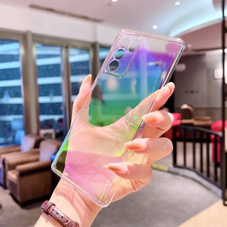 For OPPO Reno6 Pro 5G Colorful Electroplating PC Protective Case