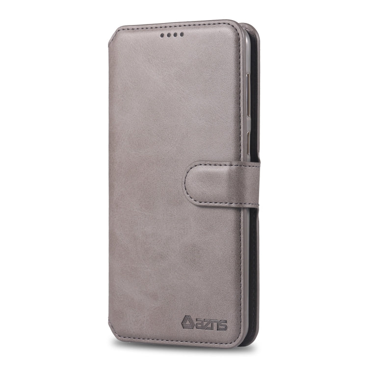 For Galaxy A60 / M40 AZNS Calf Texture Magnetic Horizontal Flip PU Leather Case with Holder & Card Slots & Photo Frame