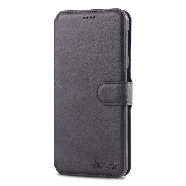 For Galaxy A70 / A7 2019 AZNS Calf Texture Magnetic Horizontal Flip PU Leather Case with Holder & Card Slots & Photo Frame