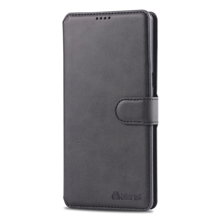 For Galaxy Note 8 AZNS Calf Texture Magnetic Horizontal Flip PU Leather Case with Holder & Card Slots & Photo Frame