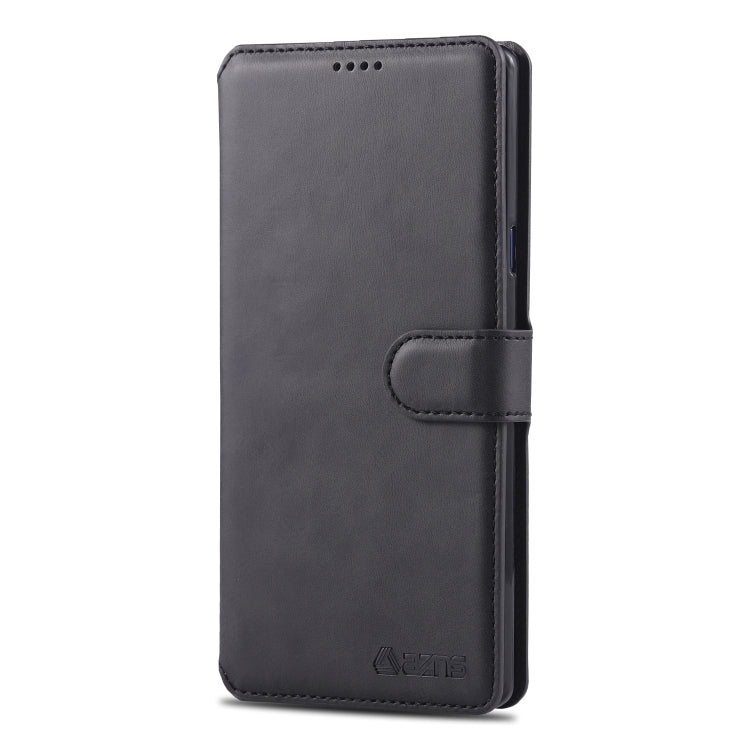 For  Galaxy Note 9 AZNS Calf Texture Magnetic Horizontal Flip PU Leather Case with Holder & Card Slots & Photo Frame