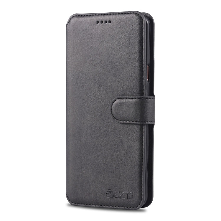 For Galaxy S9 Plus  AZNS Calf Texture Magnetic Horizontal Flip PU Leather Case with Holder & Card Slots & Photo Frame
