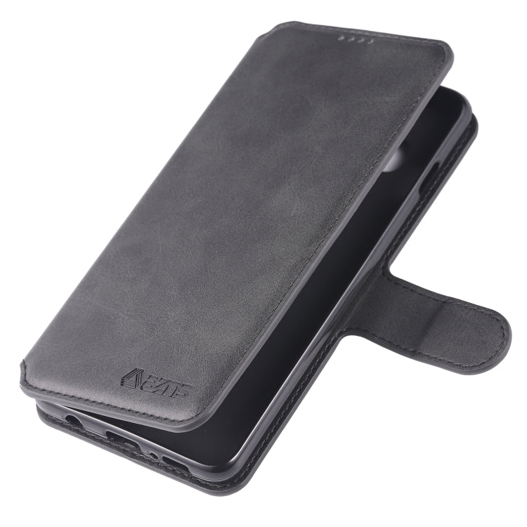 For Galaxy S10 Plus AZNS Calf Texture Magnetic Horizontal Flip PU Leather Case with Holder & Card Slots & Photo Frame