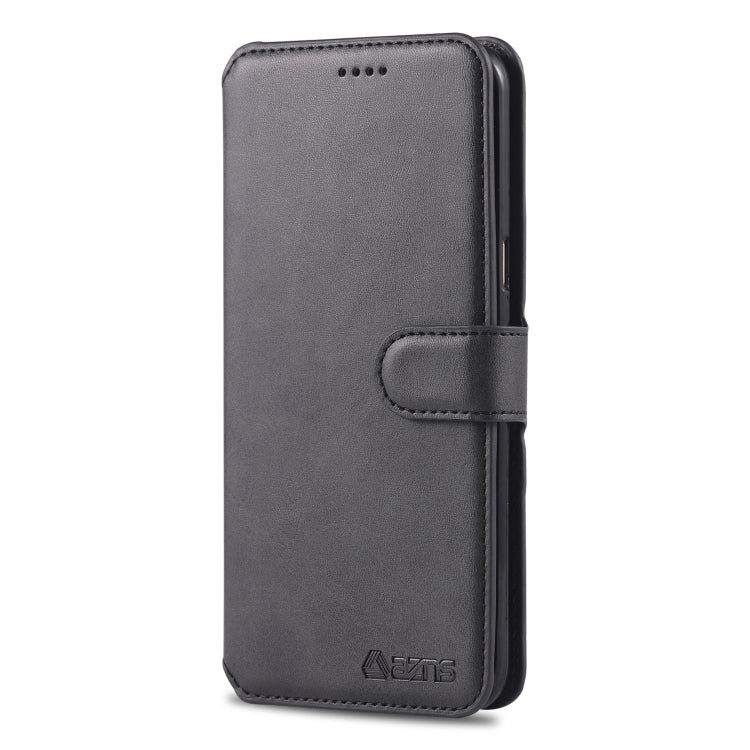 For Galaxy S8 Plus AZNS Calf Texture Magnetic Horizontal Flip PU Leather Case with Holder & Card Slots & Photo Frame