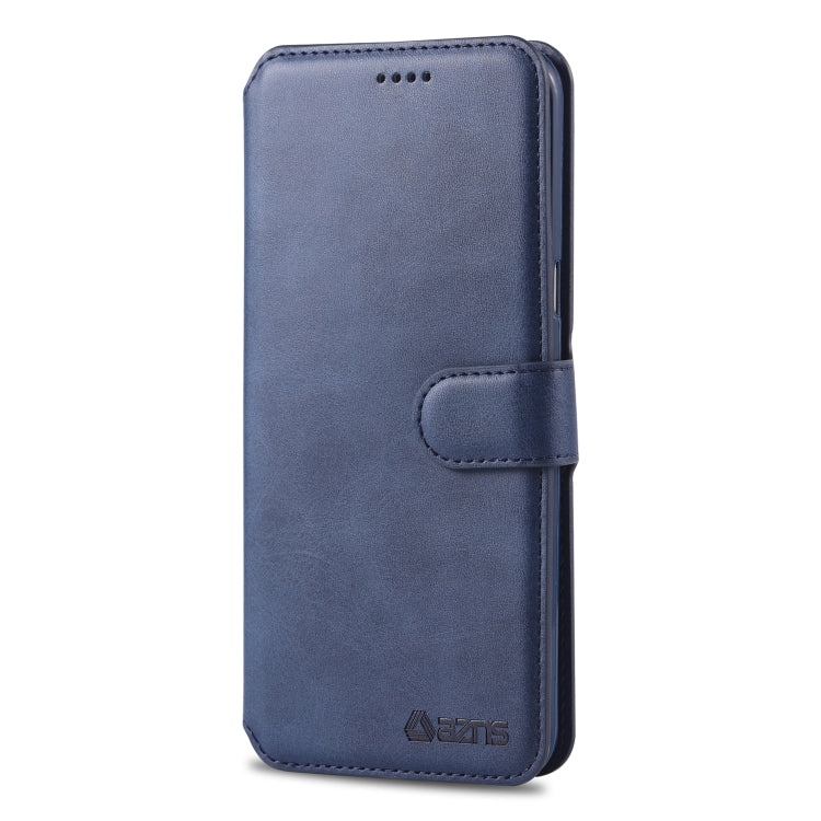 For Galaxy S8 Plus AZNS Calf Texture Magnetic Horizontal Flip PU Leather Case with Holder & Card Slots & Photo Frame