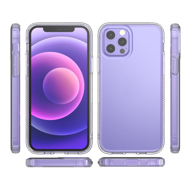 For iPhone 13 mini Shockproof Transparent TPU Protective Case (Transparent)