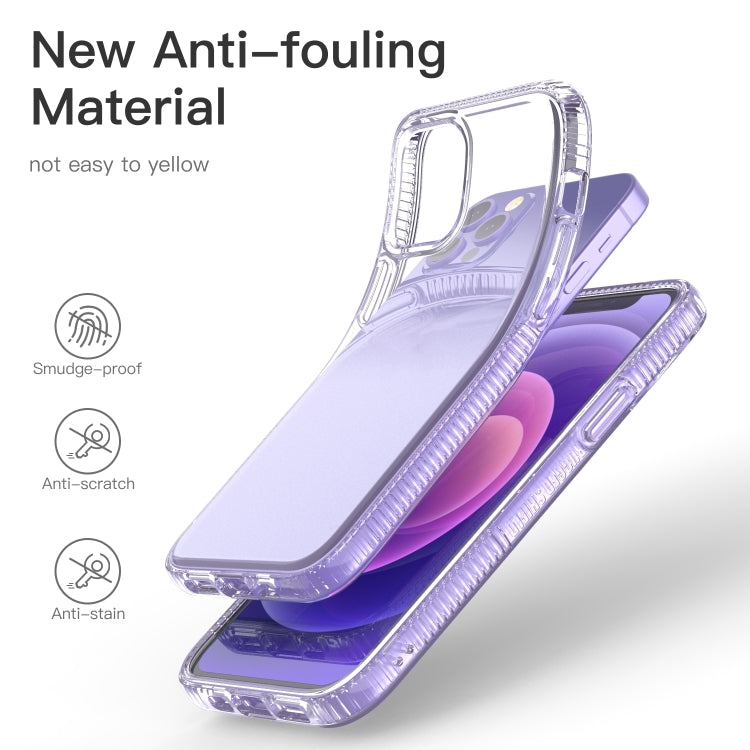 For iPhone 13 Pro Shockproof Transparent TPU Protective Case (Transparent)