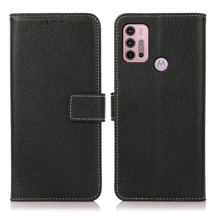 For Motorola Moto G10 Power Litchi Texture PU + TPU Horizontal Flip Leather Case with Holder & Card Slots & Wallet