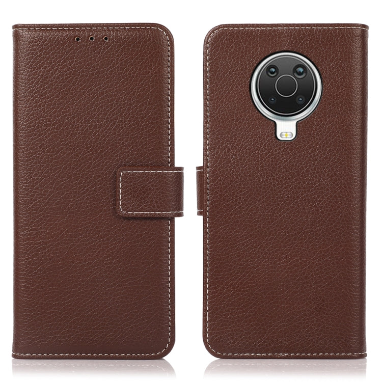 For Nokia G20 Litchi Texture PU + TPU Horizontal Flip Leather Case with Holder & Card Slots & Wallet