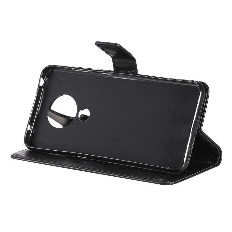 For Nokia 5.3 Tree & Cat Pattern Pressed Printing Horizontal Flip PU Leather Case with Holder & Card Slots & Wallet & Lanyard