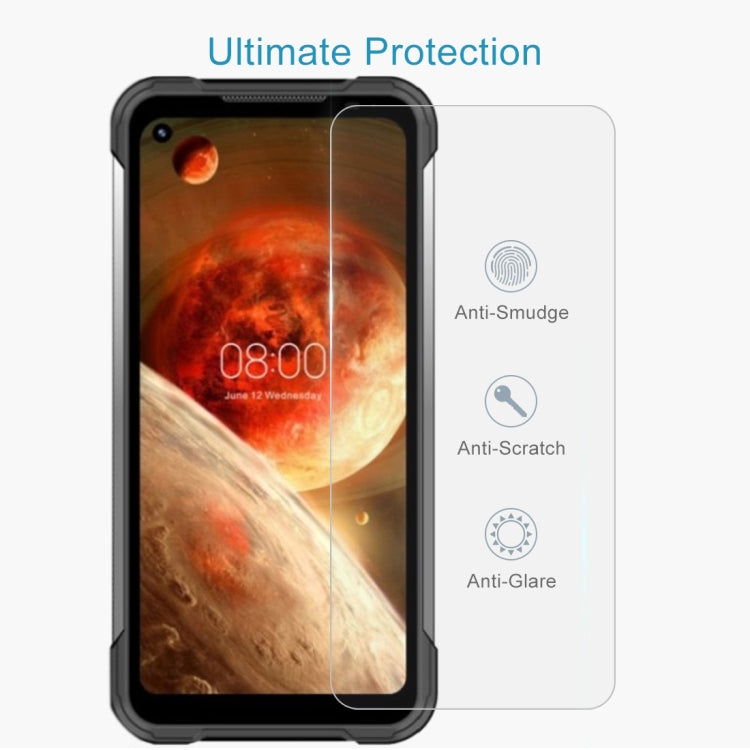 For Doogee S97 Pro 10 PCS 0.26mm 9H 2.5D Tempered Glass Film