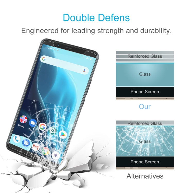 For Cubot  Note 9 10 PCS 0.26mm 9H 2.5D Tempered Glass Film