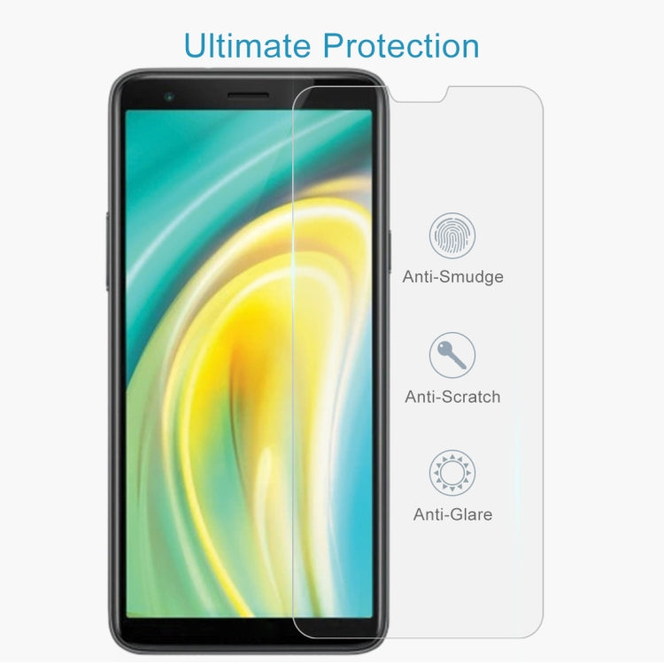 For TP-Link neffos A5 50 PCS 0.26mm 9H 2.5D Tempered Glass Film