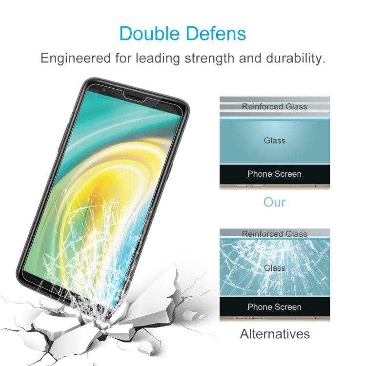 For TP-Link neffos A5 50 PCS 0.26mm 9H 2.5D Tempered Glass Film