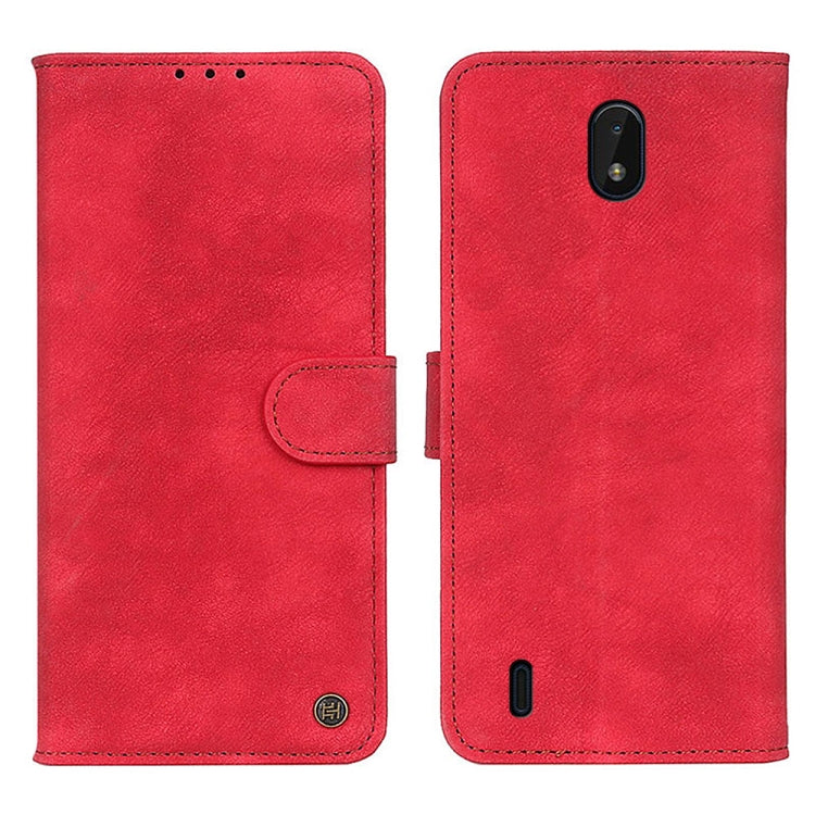 For Nokia C01 Core Antelope Texture Magnetic Buckle Horizontal Flip PU Leather Case with Card Slots & Wallet & Holder