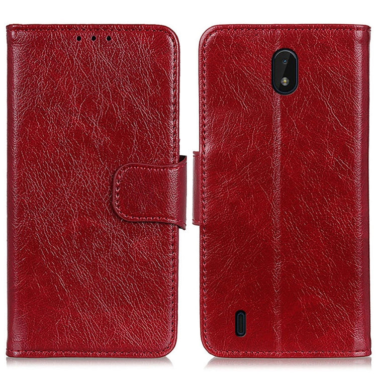 For Nokia C01 Core Nappa Texture Horizontal Flip Leather Case with Holder & Card Slots & Wallet