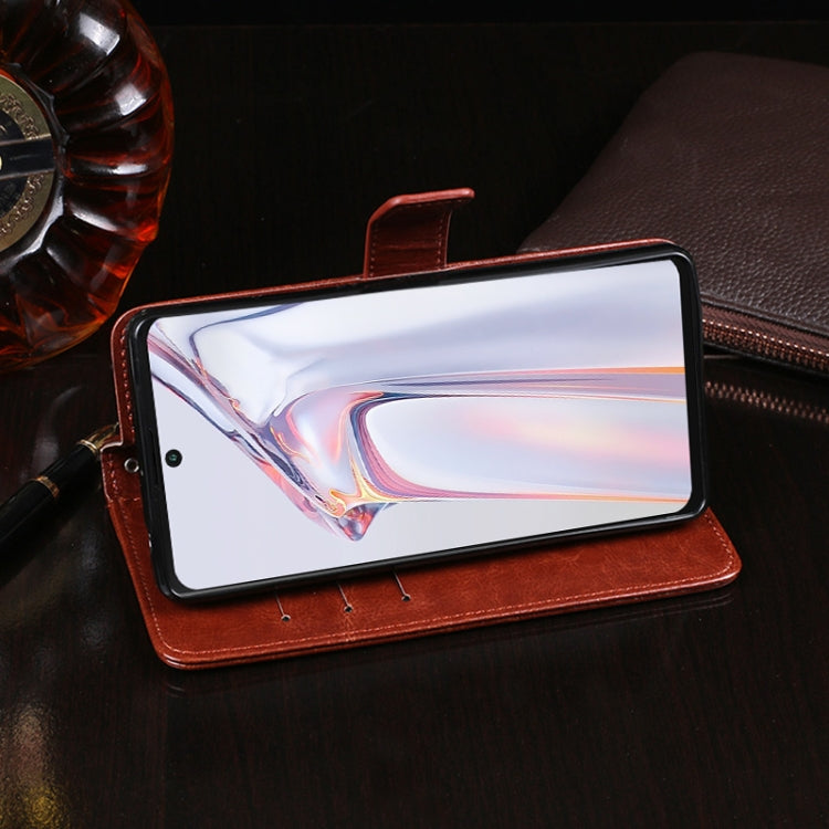 For Blackview A100 idewei Crazy Horse Texture Horizontal Flip Leather Case with Holder & Card Slots & Wallet
