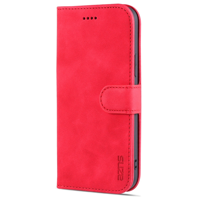For iPhone 12 Pro Max AZNS Skin Feel Calf Texture Horizontal Flip Leather Case with Card Slots & Holder & Wallet