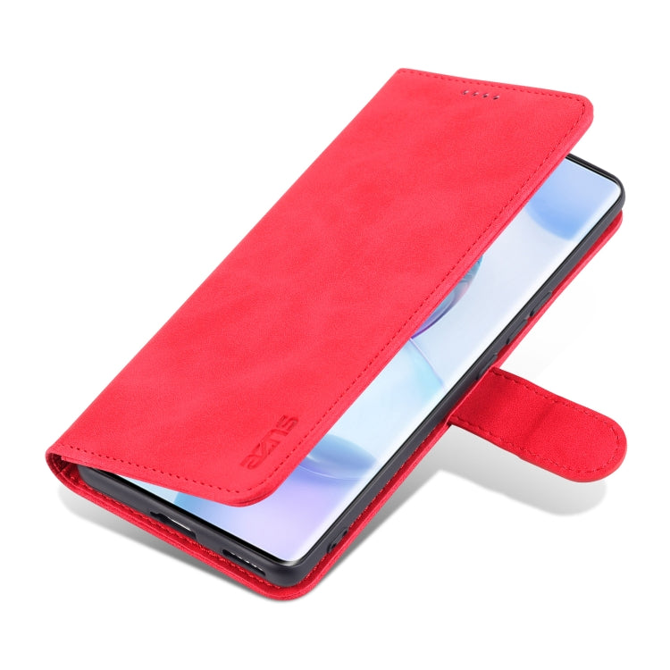 For Honor 50 AZNS Skin Feel Calf Texture Horizontal Flip Leather Case with Card Slots & Holder & Wallet