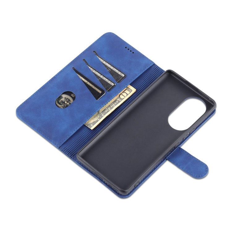 For Honor 50 Pro AZNS Skin Feel Calf Texture Horizontal Flip Leather Case with Card Slots & Holder & Wallet