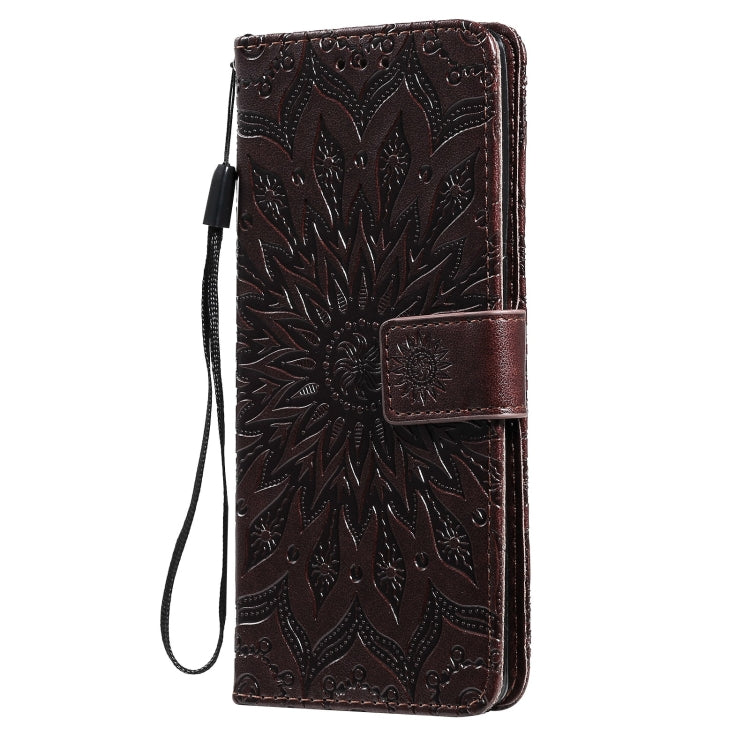 For OPPO Reno6 Pro+ 5G Sun Embossing Pattern Horizontal Flip Leather Case with Card Slot & Holder & Wallet & Lanyard