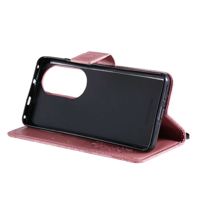 For Huawei P50 Pro Sun Embossing Pattern Horizontal Flip Leather Case with Card Slot & Holder & Wallet & Lanyard