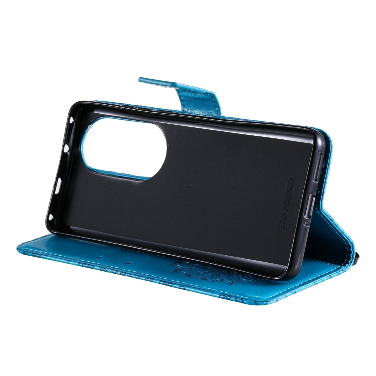 For Huawei P50 Pro Sun Embossing Pattern Horizontal Flip Leather Case with Card Slot & Holder & Wallet & Lanyard