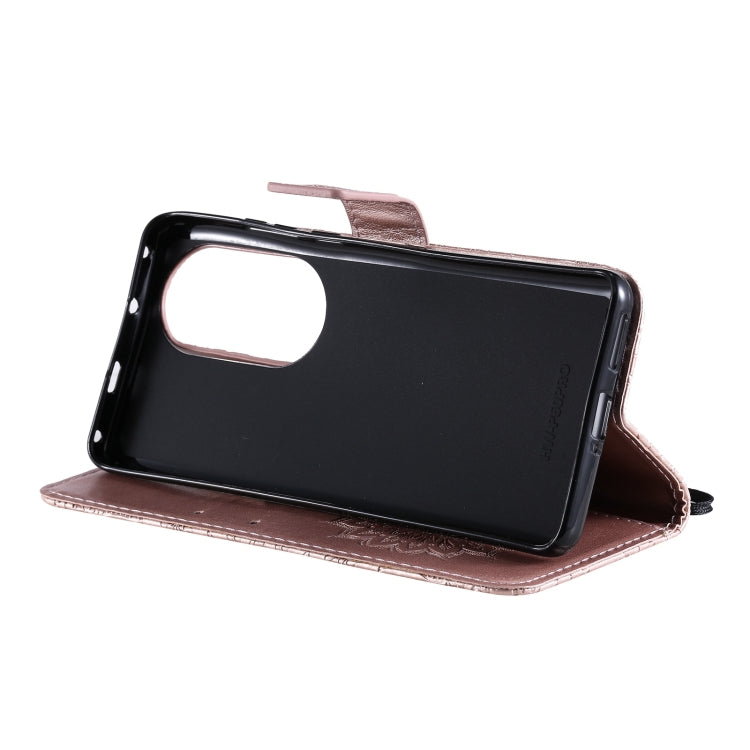 For Huawei P50 Pro Sun Embossing Pattern Horizontal Flip Leather Case with Card Slot & Holder & Wallet & Lanyard