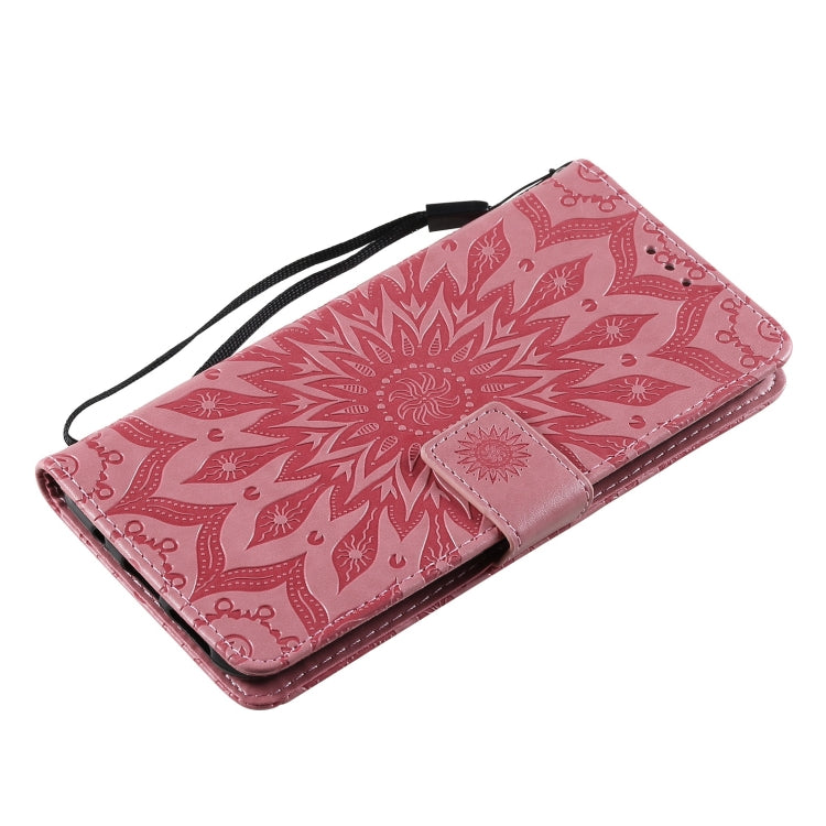 For Nokia 6.3 / G20 / G10 Sun Embossing Pattern Horizontal Flip Leather Case with Card Slot & Holder & Wallet & Lanyard