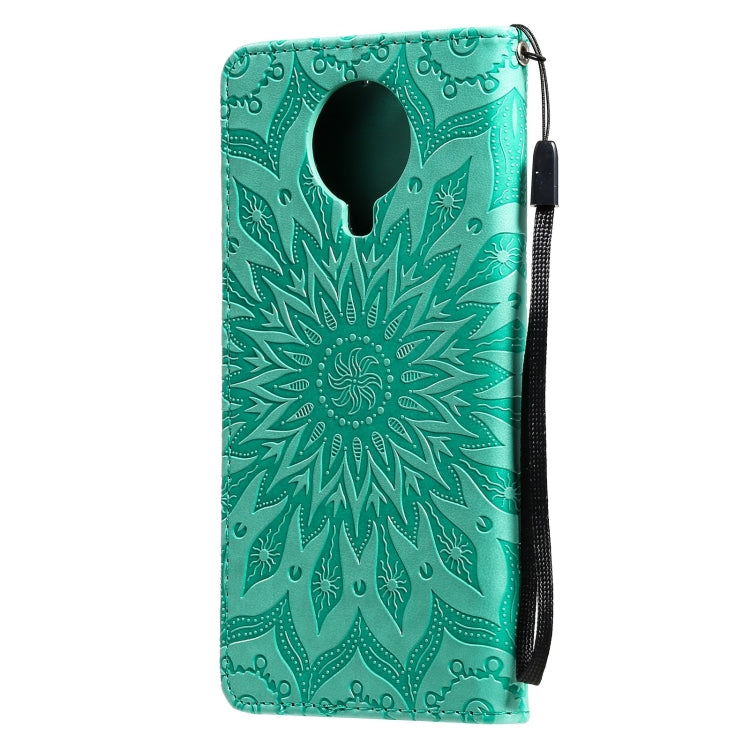 For Nokia 6.3 / G20 / G10 Sun Embossing Pattern Horizontal Flip Leather Case with Card Slot & Holder & Wallet & Lanyard
