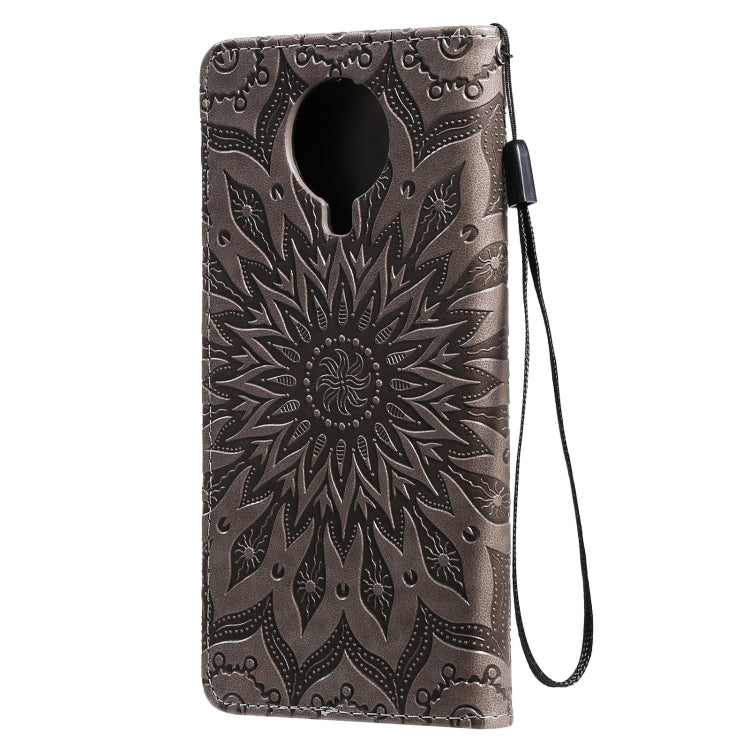 For Nokia 6.3 / G20 / G10 Sun Embossing Pattern Horizontal Flip Leather Case with Card Slot & Holder & Wallet & Lanyard