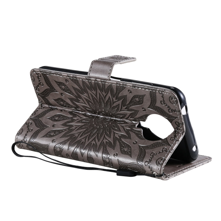 For Nokia 6.3 / G20 / G10 Sun Embossing Pattern Horizontal Flip Leather Case with Card Slot & Holder & Wallet & Lanyard
