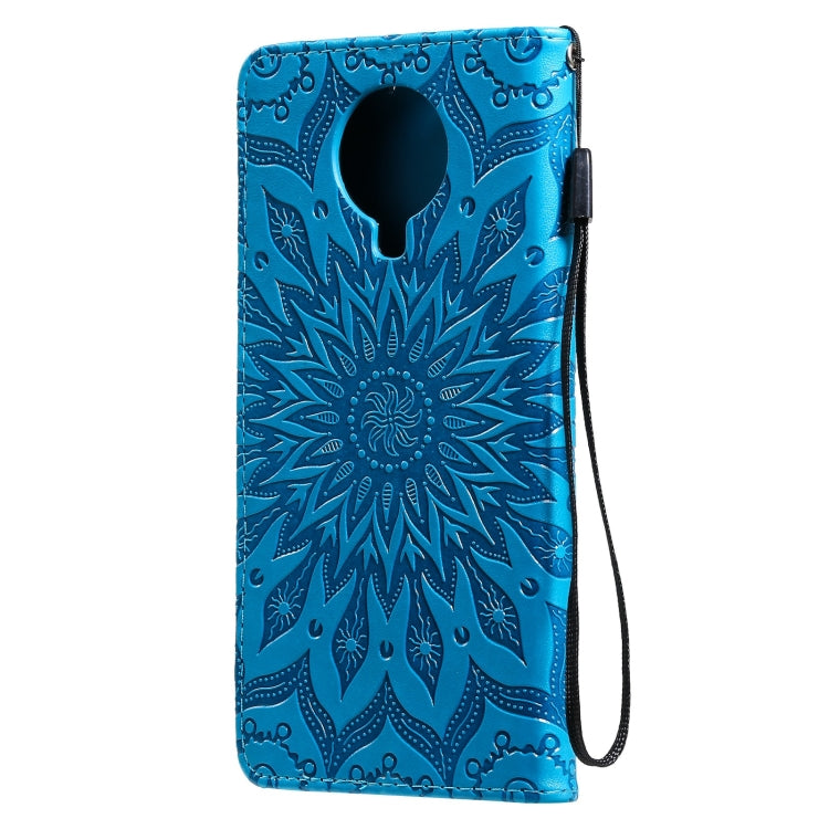For Nokia 6.3 / G20 / G10 Sun Embossing Pattern Horizontal Flip Leather Case with Card Slot & Holder & Wallet & Lanyard