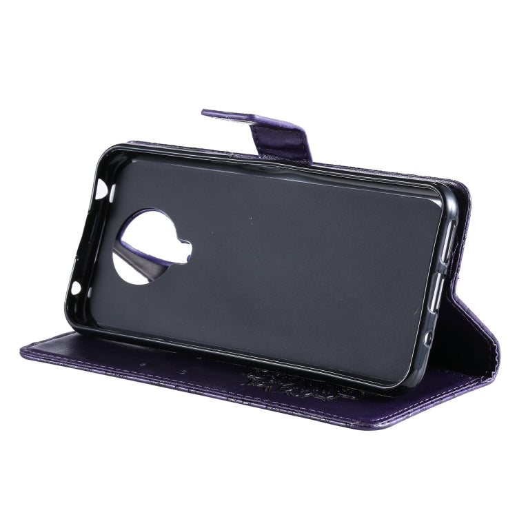 For Nokia 6.3 / G20 / G10 Sun Embossing Pattern Horizontal Flip Leather Case with Card Slot & Holder & Wallet & Lanyard