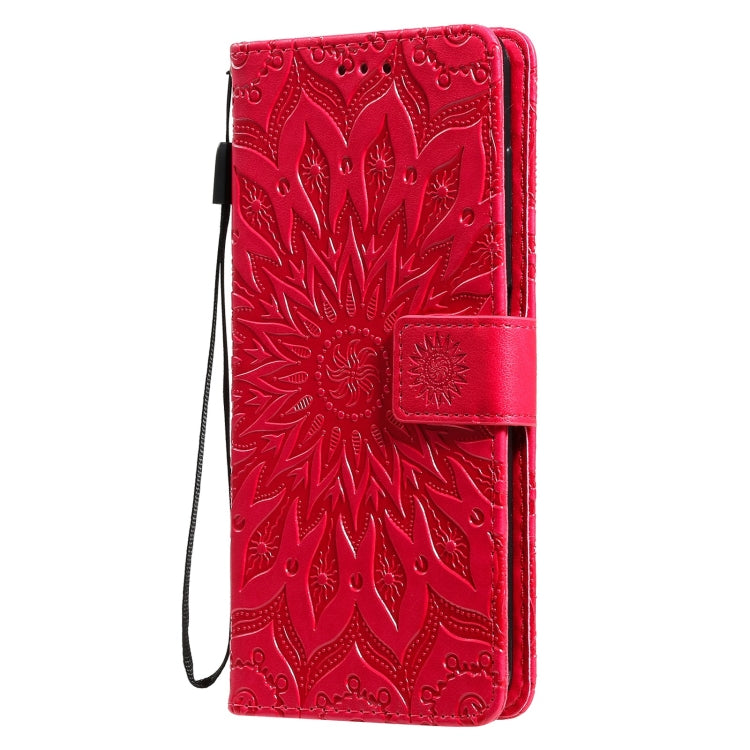 For Nokia 6.3 / G20 / G10 Sun Embossing Pattern Horizontal Flip Leather Case with Card Slot & Holder & Wallet & Lanyard