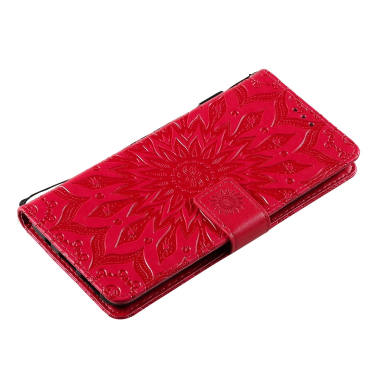 For Nokia 6.3 / G20 / G10 Sun Embossing Pattern Horizontal Flip Leather Case with Card Slot & Holder & Wallet & Lanyard