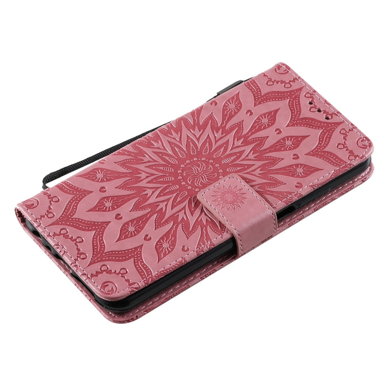 For Nokia X20 / X10 Sun Embossing Pattern Horizontal Flip Leather Case with Card Slot & Holder & Wallet & Lanyard
